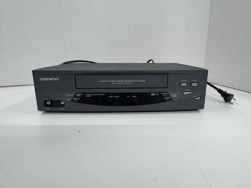 Daewoo 4-Head VCR (DV-T5DN) Tested and Working